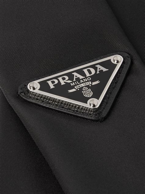 prada tie with logo